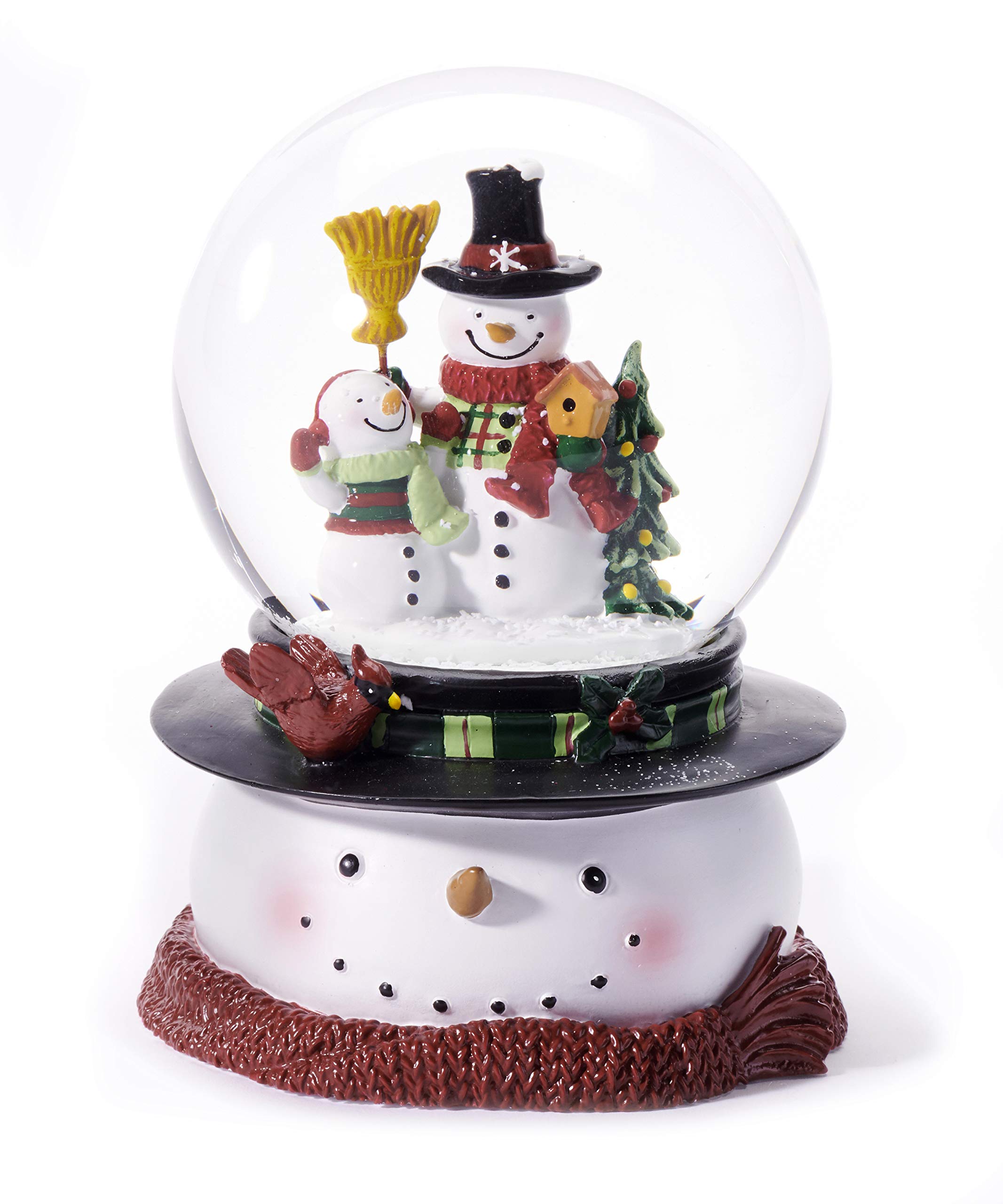 Giftcraft 667246 Snowman Water Globe, 6.1-inch Height